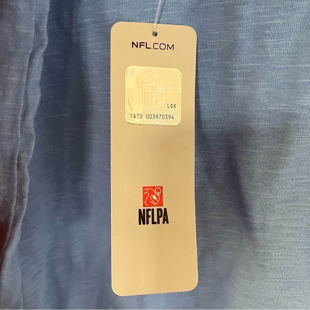 NWT Men Mitchell & Ness NFL Legendary Slub L/S Houston Oilers Throwback T-shirt - Picture 8 of 10